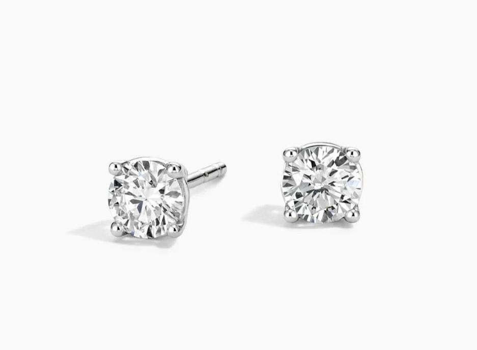 Sterling Silver Gift Earrings - 0.20 Carat 